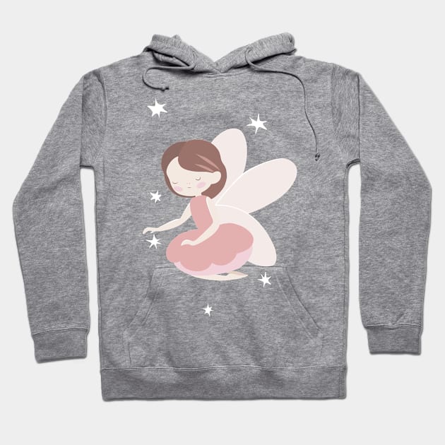 Pink fairy Hoodie by JakoRila